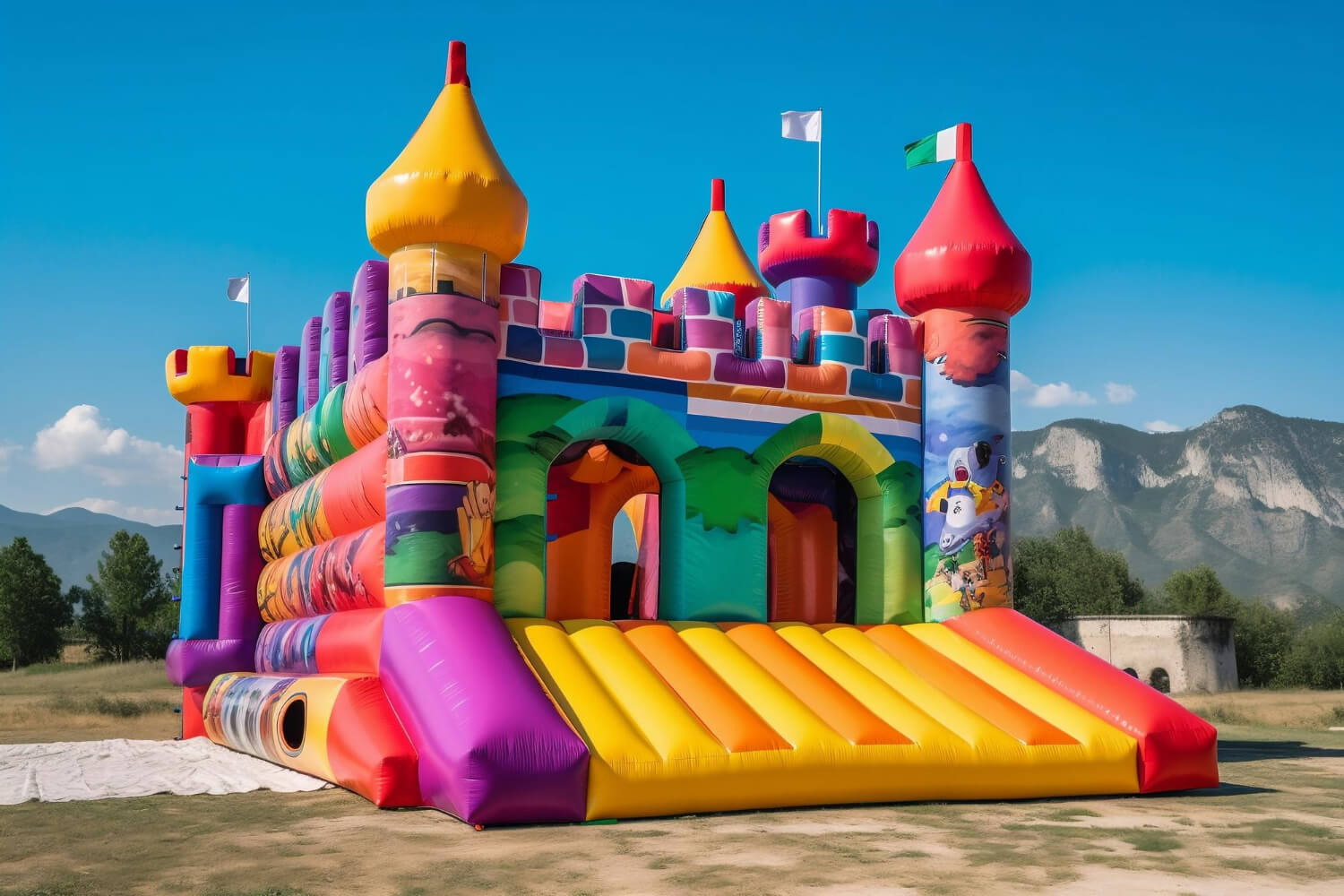 Multi Color Castle